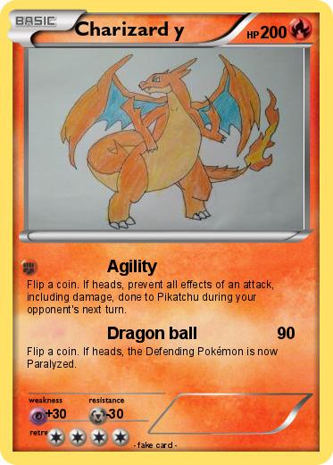 Pokemon Charizard y