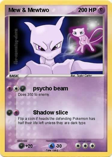 Pokemon Mew & Mewtwo