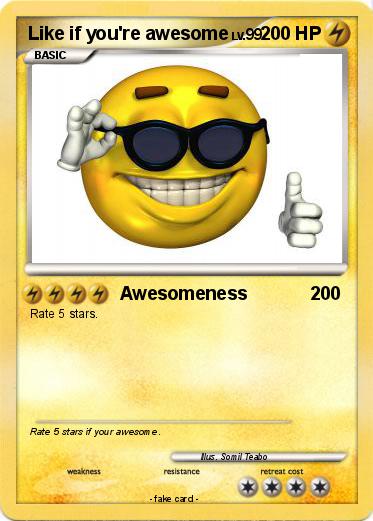Pokemon Like if you're awesome