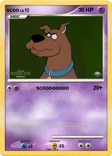 Pokemon scoo
