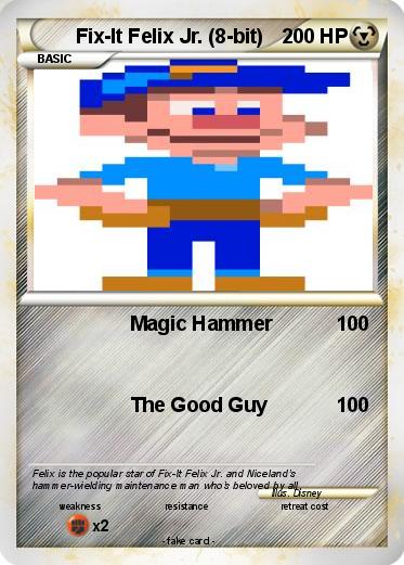 Pokemon Fix-It Felix Jr. (8-bit)