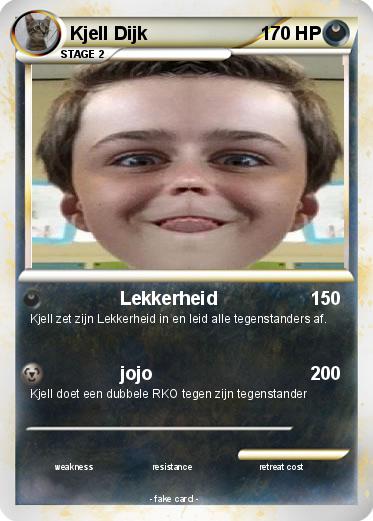 Pokemon Kjell Dijk
