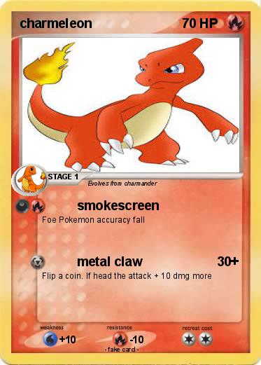 Pokemon charmeleon