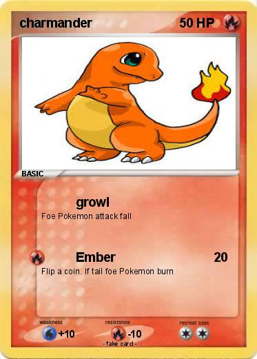 Pokemon charmander