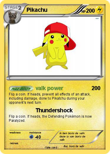 Pokemon Pikachu