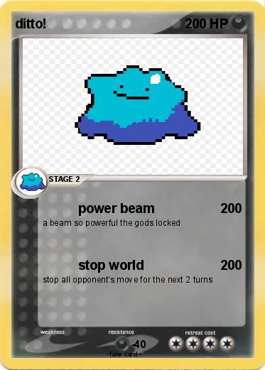 Pokemon ditto!