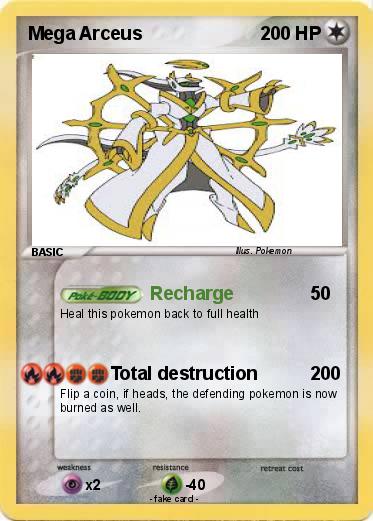 Pokemon Mega Arceus
