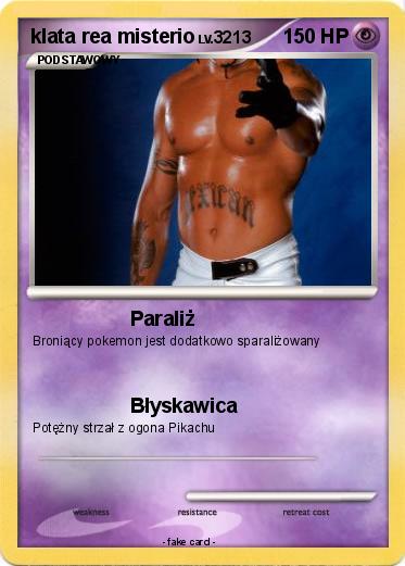 Pokemon klata rea misterio