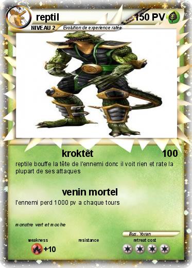 Pokemon reptil