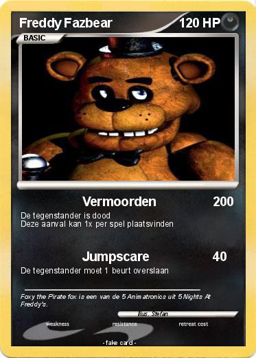 Pokemon Freddy Fazbear