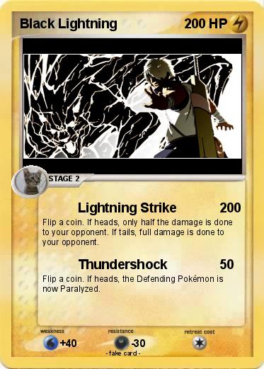 Pokemon Black Lightning