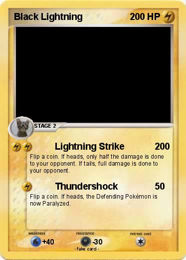 Pokemon Black Lightning