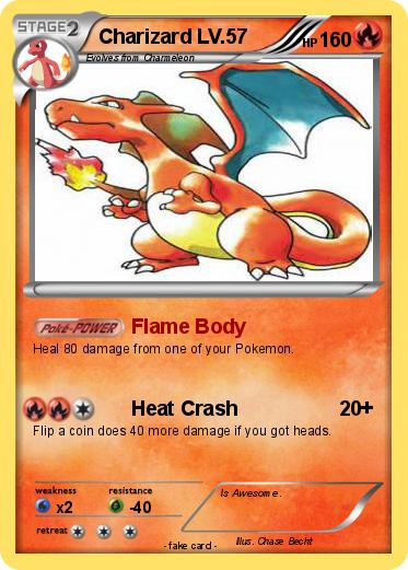 Pokemon Charizard LV.57
