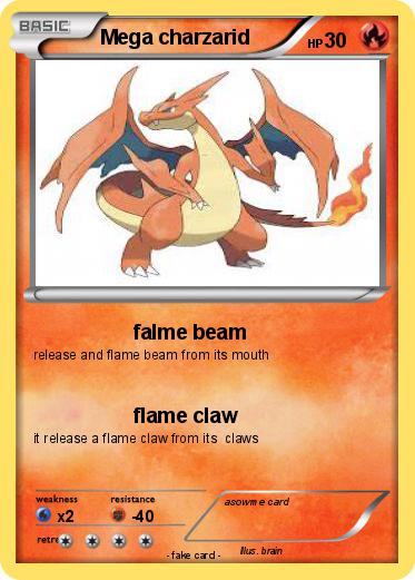 Pokemon Mega charzarid