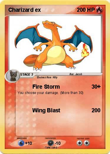Pokemon Charizard ex