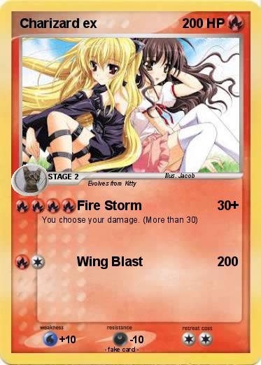 Pokemon Charizard ex