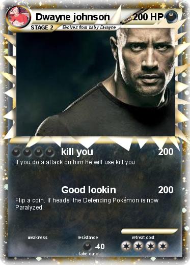 Pokemon Dwayne johnson