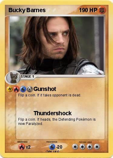 Pokemon Bucky Barnes