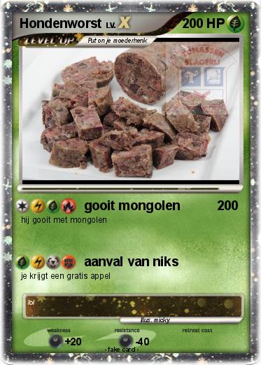 Pokemon Hondenworst