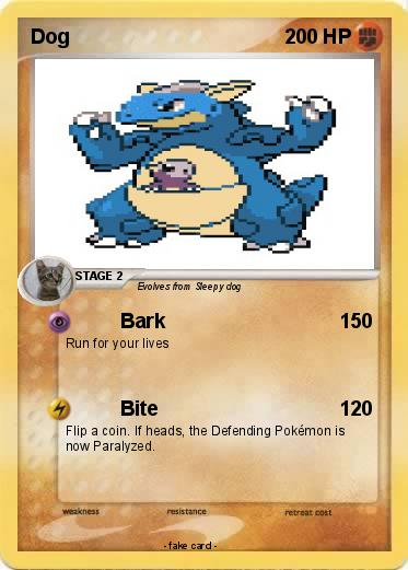 Pokemon Dog