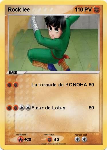 Pokemon Rock lee