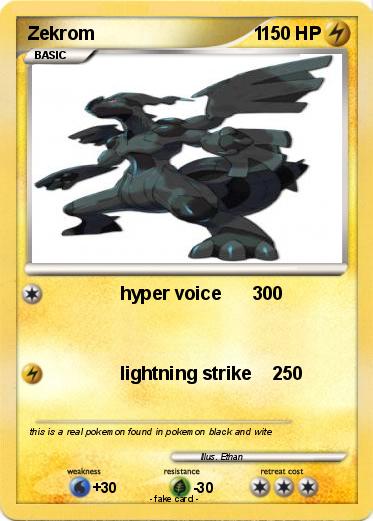 Pokemon Zekrom                               1