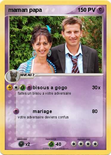 Pokemon maman papa