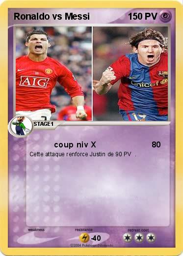Pokemon Ronaldo vs Messi