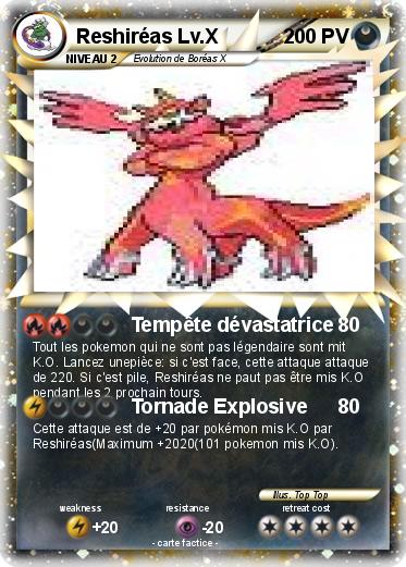 Pokemon Reshiréas Lv.X