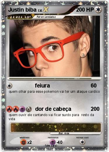 Pokemon Justin biba