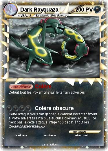 Pokemon Dark Rayquaza