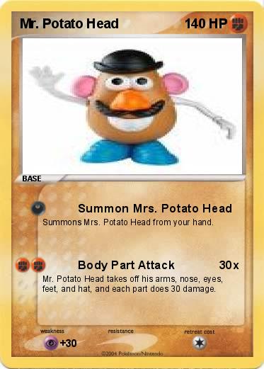 Pokemon Mr. Potato Head