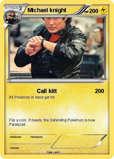 Pokemon Michael knight