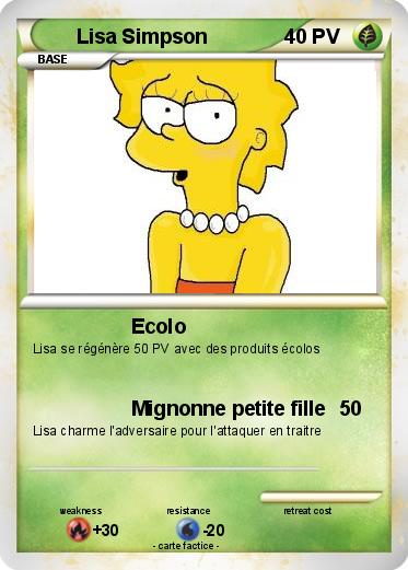 Pokemon Lisa Simpson