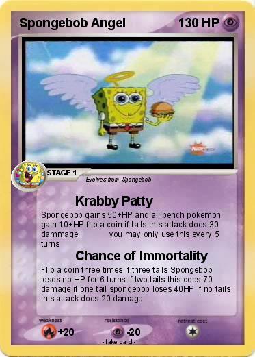 Pokemon Spongebob Angel
