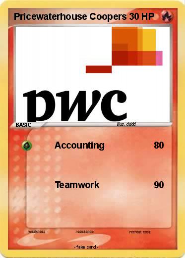 Pokemon Pricewaterhouse Coopers