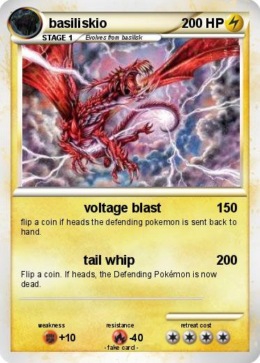 Pokemon basiliskio