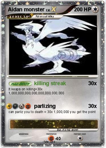 Pokemon Aidan monster