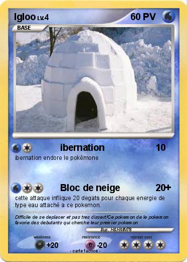 Pokemon Igloo