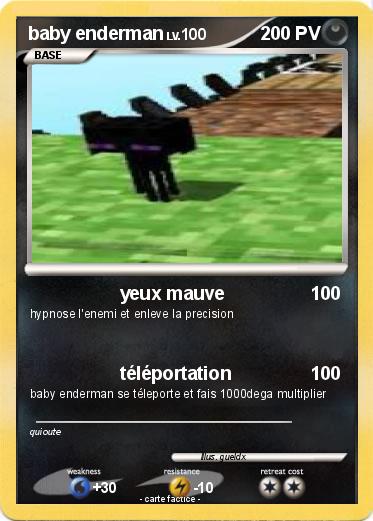 Pokemon baby enderman