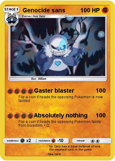 Pokemon Genocide sans
