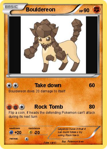 Pokemon Bouldereon