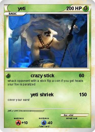 Pokemon yeti