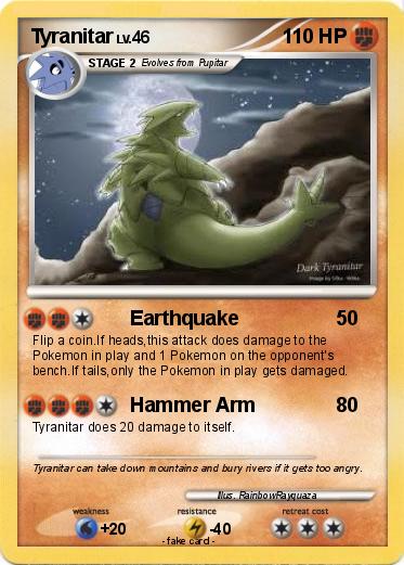 Pokemon Tyranitar
