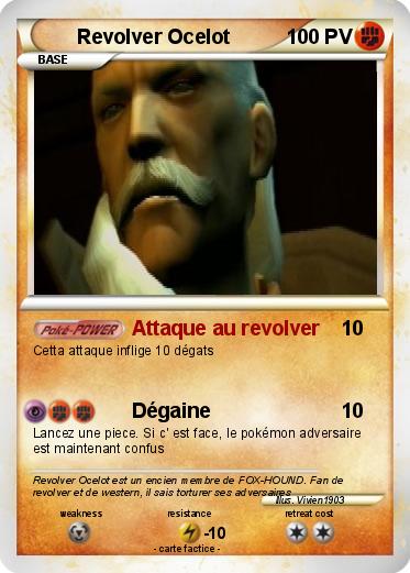 Pokemon Revolver Ocelot