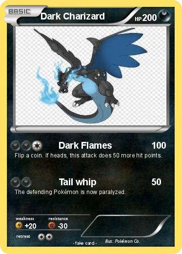 Pokemon Dark Charizard