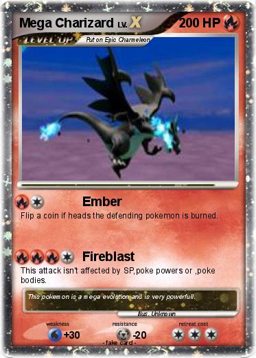 Pokemon Mega Charizard