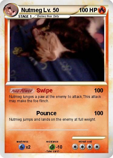 Pokemon Nutmeg Lv. 50