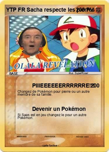 Pokemon YTP FR Sacha respecte les pierres