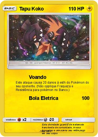 Pokemon Tapu Koko